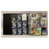 Pokemon Binder of cards - 17 full sleeves of cards