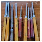 Craftsman Woodworking chisels and file