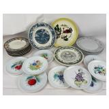 Mikasa salad plates, English fine china plates