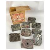 Cookie cutters,. Puritan brand extract of vanilla