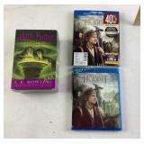 Harry Potter 12 Cassette Audiobook and The Hobbit