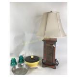 Hemmingray glass insulators, chipped, silvered