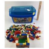 LEGO Bricks and Pieces with Storage Container