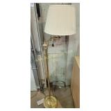 Bridge style floor lamp