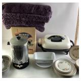 Mirror Magic Percolator, Rival Electric Skillet ,