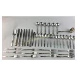 Community flatware. Assortment of spoons forks