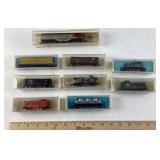 HO Scale Model Train Cars and Locomotives by Life-