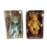 Gund1996 and 1997 bears in good condition