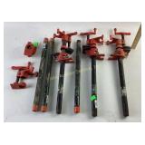 3/4ï¿½ Pipe style clamps