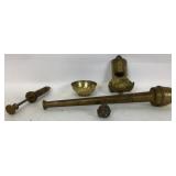Brass nozzle, Brass Bell, brass syringe and More