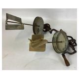 30H butter churn & unmarked butter churn. No