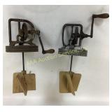 Dazey 60H butter churn and unbranded 40H churn,