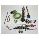 Costume Jewelry: necklaces, bracelets, bangle,