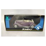 Diecast 1:18 scale Prestige Solido S model. Box