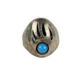 Richard Long Sr Navajo Sterling & turquoise ring