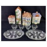 Avon townhouse canisters, serve-snack sparkling