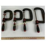 Hart C clamps (2) 4ï¿½, 6ï¿½, 8ï¿½