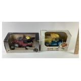 (2) diecast model banks Liberty Spec Cast Case