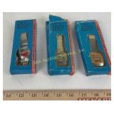 T.R.C. Digital quartz watches: CAT diesel power,