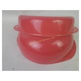 Pink Pyrex Casserole Dishes