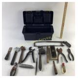 Hand Tools with Toolbox missing latch Including Pl