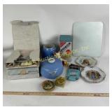 Commemorative plates, Decorative Ceramics, Glass C