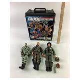 GI Joe Battle Figures with 1991 Collectorï¿½s Case a