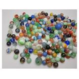 Glass Marbles Including Uranium and Multicolored V