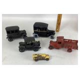 Die-Cast Model Cars and Trucks with Vintage Design
