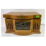 Philco Turntable with CD & Cassette Player. Good