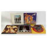 Records: pink Floyd, Judas Priest, Rush, Nazareth,