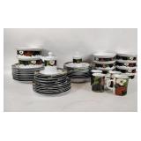 Dansk Cornucopia Dinnerware collection. Large,