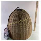 Kirklandï¿½s J Hunt Wicker Pendant Light Fixture wit