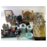 LG Blu-ray player powers up, small Pyrex bowl, ext