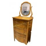 Dresser - 5 Drawers on Wheels (30