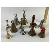Brass & silverplate bells