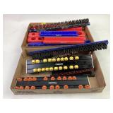 Box of Husky and Olsatools socket organizers
