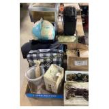 Globe, Shredder, Mixer, tinker toys, heated trave