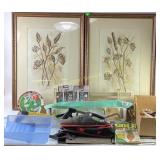 Wooden shelves, golf made easy book,