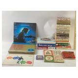 Vinyl Records and Books - Music: Johnny Cash,