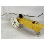 Cast iron Nelson Rain Train Tractor Water Lawn