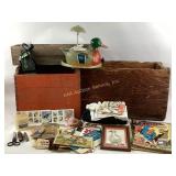 1 Coca-Cola wooden crate, DC Superman comic,