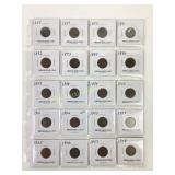 Indian head cent 1888-1908 Various years