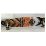 Kryptonics Skateboard. Ocean and surfer imagery