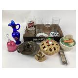 Fritz and floyd ironstone vegetable covered bowl,