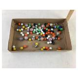 Marbles, dice some uranium