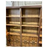 Wood Bookcases (2) with Storage Below (28 in. X