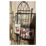 Wrought Iron: Trellis, Shepherdï¿½s Hooks (2 with