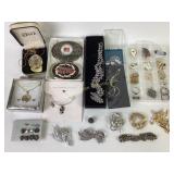 Costume Jewelry: necklaces, bracelets, pierced