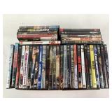 DVDs: Lord of the rings, kill Bill Goodfellas,